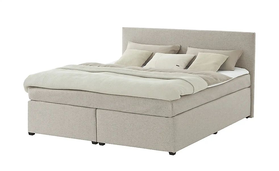 Boxspringbett mit Matratze und Topper  H3 Duke ¦ beige ¦ Maße (cm): B: 167 günstig online kaufen