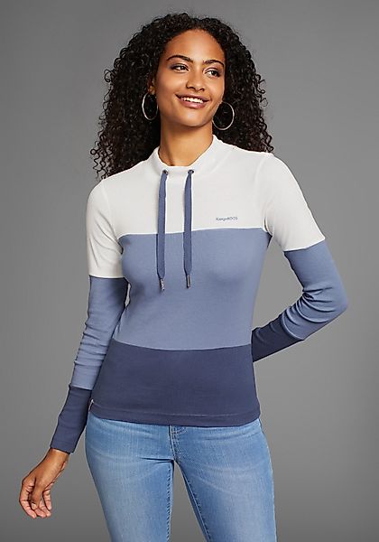 KangaROOS Langarmshirt mit Farbverlauf günstig online kaufen