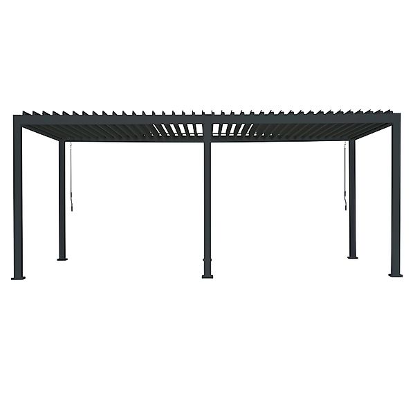 Pergola Mirador Premium 3 m x 6 m Anthrazit günstig online kaufen