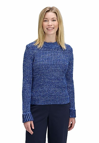 Betty&Co Strickpullover "Damen Strickpullover mit Struktur", 1 Stk. günstig online kaufen
