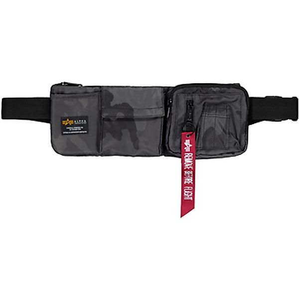 Alpha Industries  Taschen Crew Utility Bag Camo - black camo günstig online kaufen