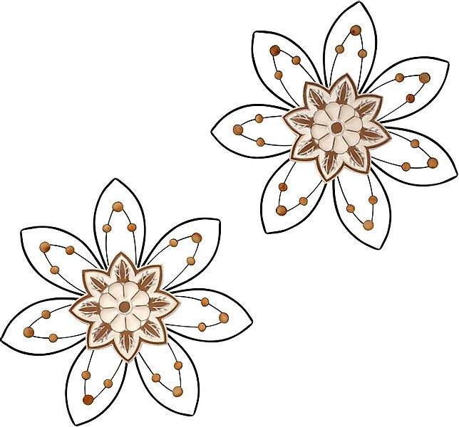 HOFMANN LIVING AND MORE Wanddekoobjekt Wanddekoration (1 St), Wandbild im 2 günstig online kaufen