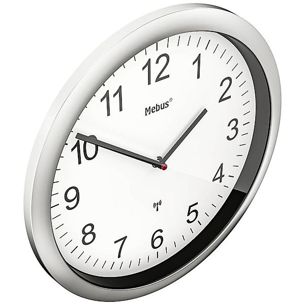 Mebus Wanduhr Mebus 19809 Funk Wanduhr günstig online kaufen