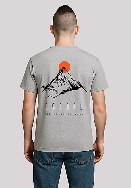 F4NT4STIC T-Shirt "Escape Discover the World Mountain", Premium Qualität, E günstig online kaufen