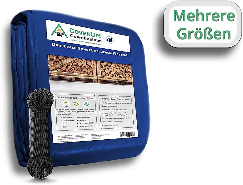 Schutzplane Abdeckplane Wasserdicht - 120g/m², Gewebeplane günstig online kaufen