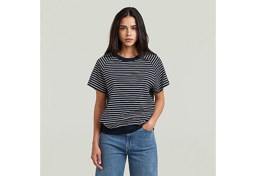 G-STAR T-Shirt Raglan Rundhalsform, mit angesetztem Bündchen günstig online kaufen