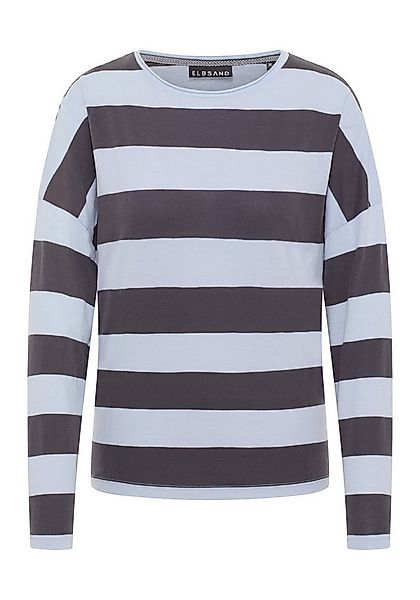 Elbsand Langarmshirt Milia breiter Ausschnitt, locker geschnitten günstig online kaufen