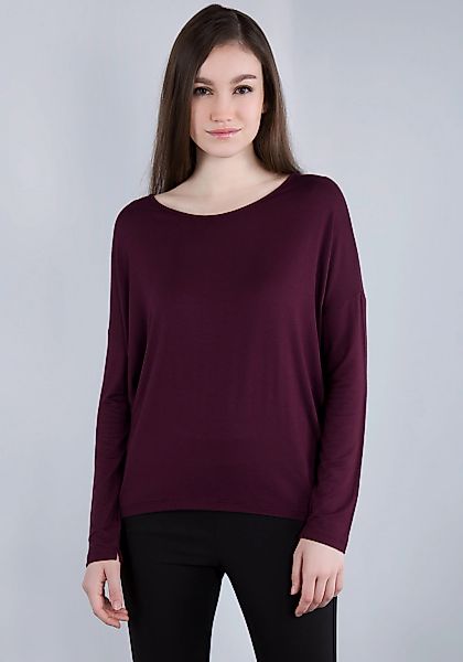 IMPERIAL Langarmshirt in lässiger "O - günstig online kaufen