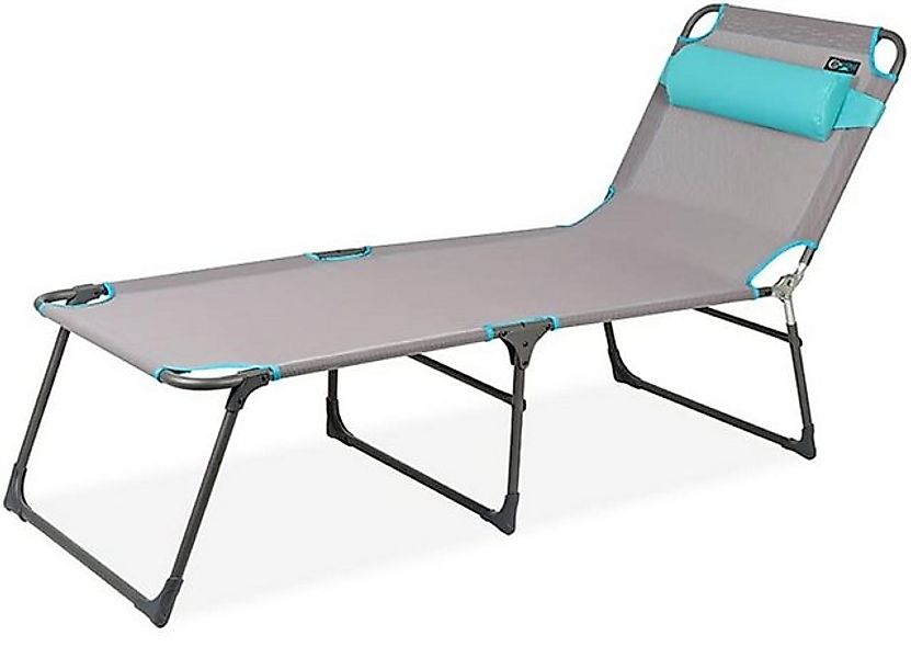 Portal Outdoor Campingliege Ava blue Klappliege Sonnenliege Dreibeinliege S günstig online kaufen