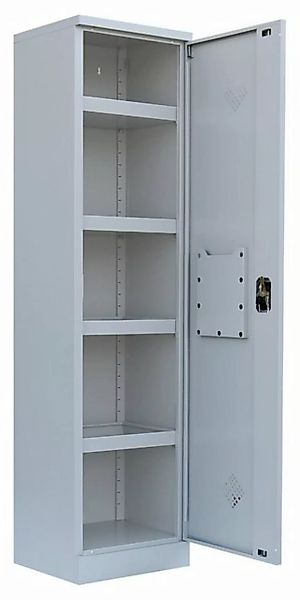 Steelboxx Mehrzweckschrank Lüllmann® Umweltschrank, 1 Tür, 4 Wannenböden, 1 günstig online kaufen