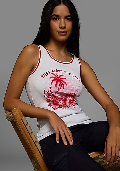 KangaROOS Tanktop mit collem Sommer-Logo-Print günstig online kaufen