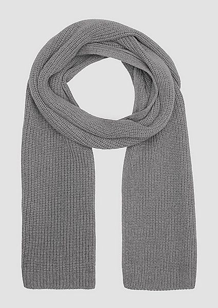 s.Oliver Schal Tuch, Schal aus Baumwolle mit Rippstruktur günstig online kaufen