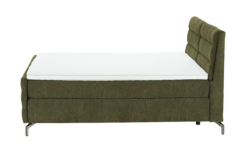 pop Boxspringbett  Maranello ¦ grün ¦ Maße (cm): B: 148 H: 116 Betten > Kom günstig online kaufen
