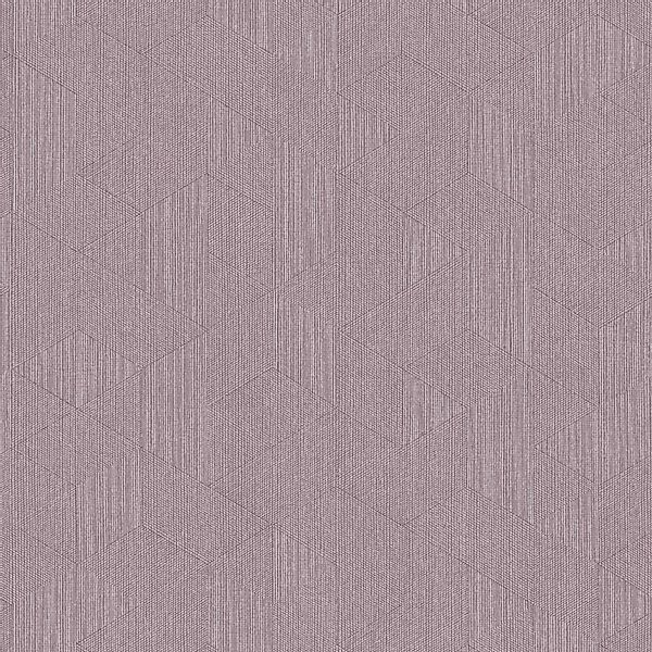 Bricoflor Rosa Metallic Tapete Geometrisches Muster Malve Vliestapete Elega günstig online kaufen