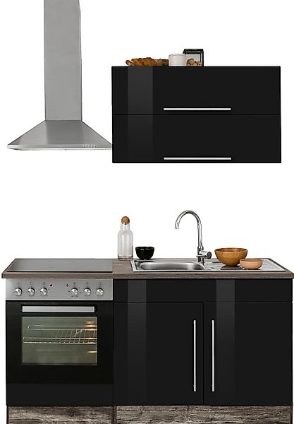 KOCHSTATION Küchenzeile KS-Samos, Breite 160 cm, günstig online kaufen