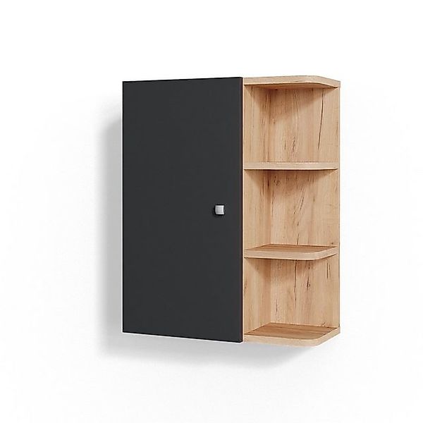 Vicco Hängeschrank Fynn, Anthrazit/Goldkraft Eiche, 47.2 x 59.2 cm günstig online kaufen