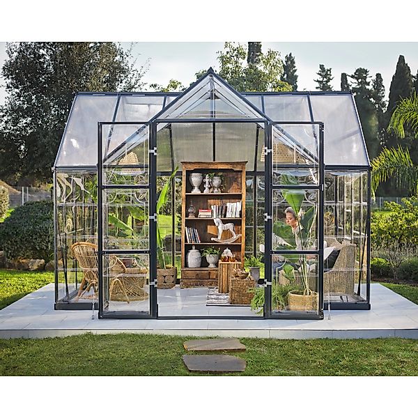 Palram - Canopia Gewächshaus Victory Orangerie, BxTxH: 305 x 365 x 269 cm, günstig online kaufen