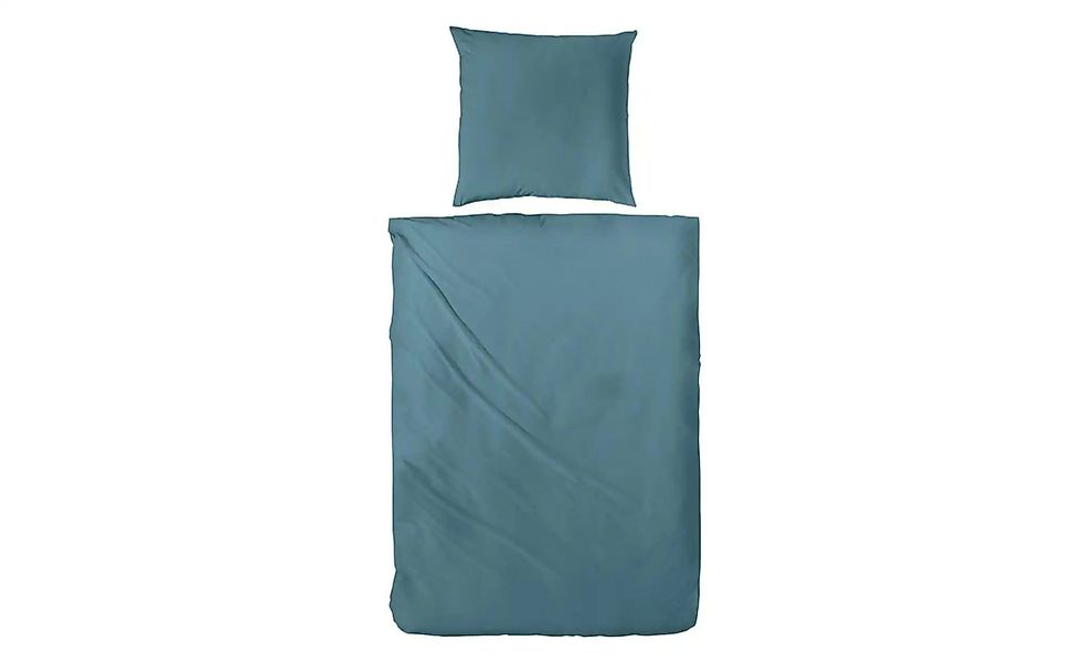 Mako-Satin Bettwäsche-Set   ¦ grün ¦ Maße (cm): B: 240 H: 1 Bettwaren > Bet günstig online kaufen