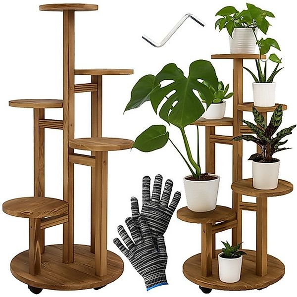 Ruhhy Blumenständer Pflanzenständer Holzständer (Spar-Set, 86 günstig online kaufen