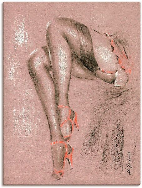 Artland Wandbild »Erotisches in High Heels«, Frau, (1 St.), als Leinwandbil günstig online kaufen
