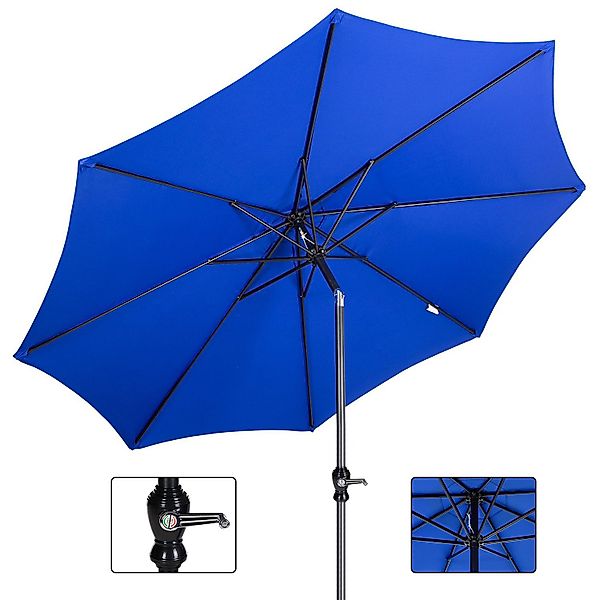 DUMOS Sonnenschirm Ø 274 cm Strand günstig online kaufen