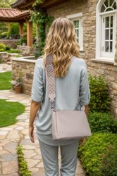 MIRROSI Umhängetasche Damen Crossbody Bag, Echtleder günstig online kaufen