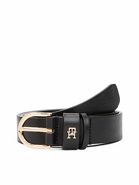 Tommy Hilfiger Ledergürtel "ESSENTIAL EFFORTLESS 2.5", Logoemblem, weiche H günstig online kaufen