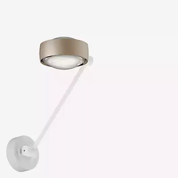 Occhio Sento Parete Singolo 30 Up D Wandleuchte LED, Kopf gold matt/Body we günstig online kaufen