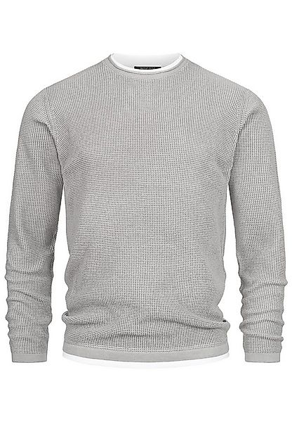 Indicode Strickpullover Herren INVillads Pullover Herrenpullover Strickpull günstig online kaufen