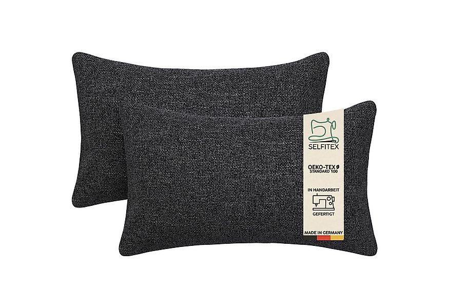 Selfitex Dekokissen 2er Set, 30x50/40x40/40x60/50x50 inkl. Füllkissen, Farb günstig online kaufen