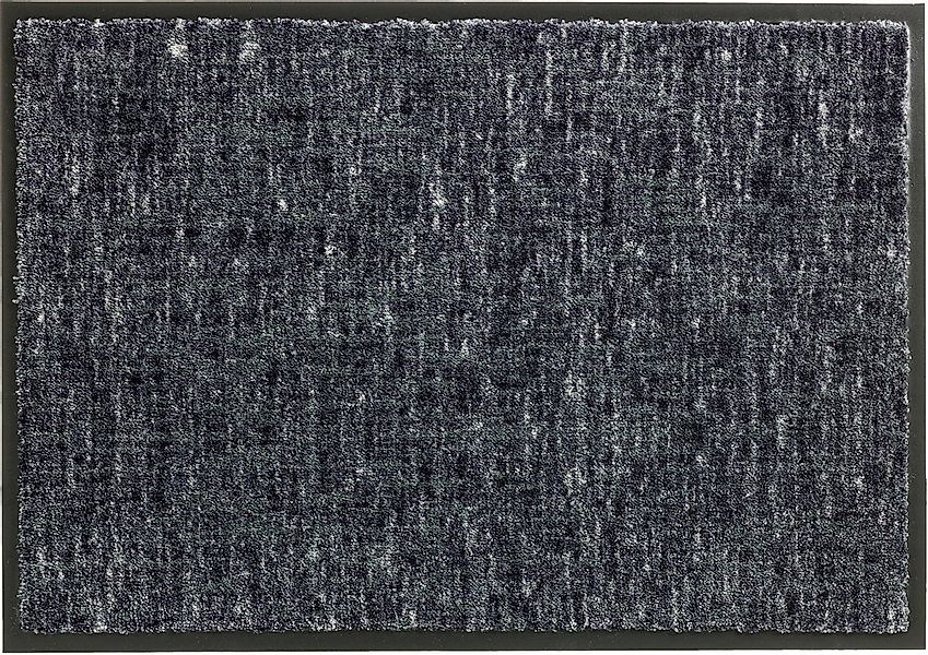 Miami Fußmatte 50x70 cm Gitter anthrazit-taupe günstig online kaufen