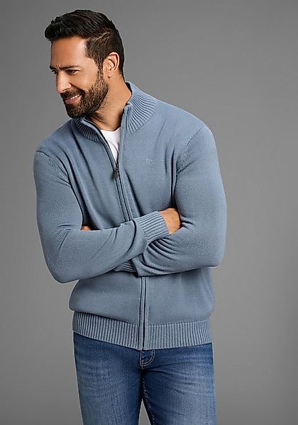 Man's World Strickjacke neue Farben! aus Baumwollmischung günstig online kaufen