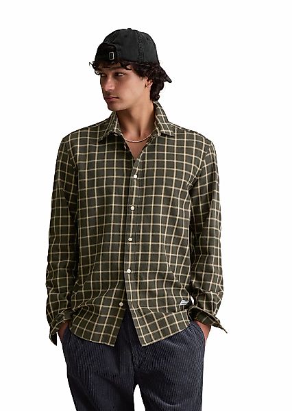 Marc OPolo DENIM Langarmhemd "aus reiner Bio-Baumwolle" günstig online kaufen