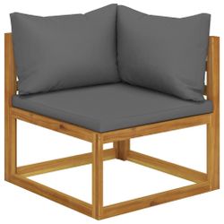 vidaXL Gartenlounge-Set 6-tlg. Garten-Lounge-Set mit Kissen günstig online kaufen