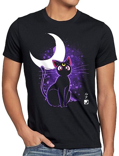 style3 T-Shirt Katze Luna sailor moon crystal anime manga bunny cosplay günstig online kaufen