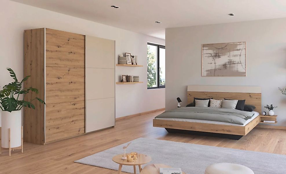 rauch Schlafzimmer-Set "Monza", mit Schwebetürenschrank Breite 218 cm, Bett günstig online kaufen