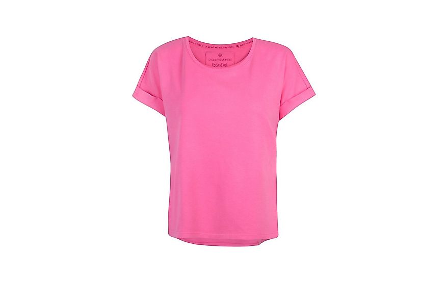 Lieblingsstück Rundhalsshirt CamilaEp aus reiner Baumwolle günstig online kaufen