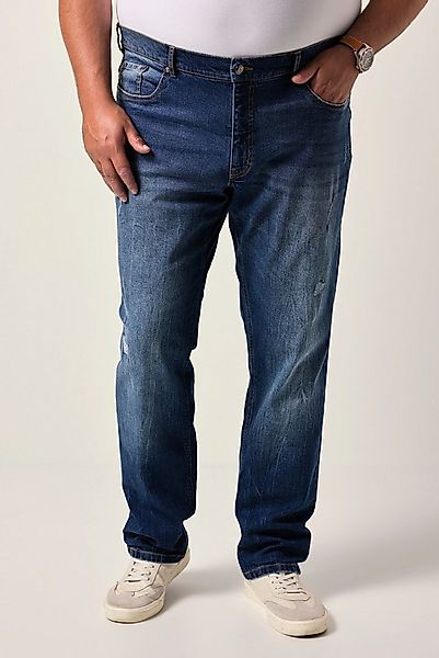 Men Plus 5-Pocket-Jeans Jeans Bauchfit Straight Fit 5-Pocket günstig online kaufen