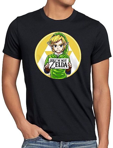 style3 T-Shirt I am not Zelda link prinzessin switch zelda link nintendo günstig online kaufen