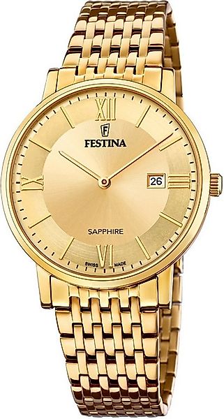 Festina Quarzuhr Festina Swiss Made, F20020/2, Armbanduhr, Herrenuhr, Swiss günstig online kaufen