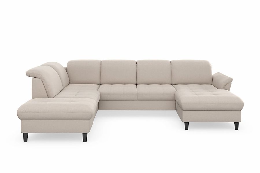 sit&more "Maggiore U-Form" wahlweise mit Kopfteilverstellung, Bettfunktion günstig online kaufen