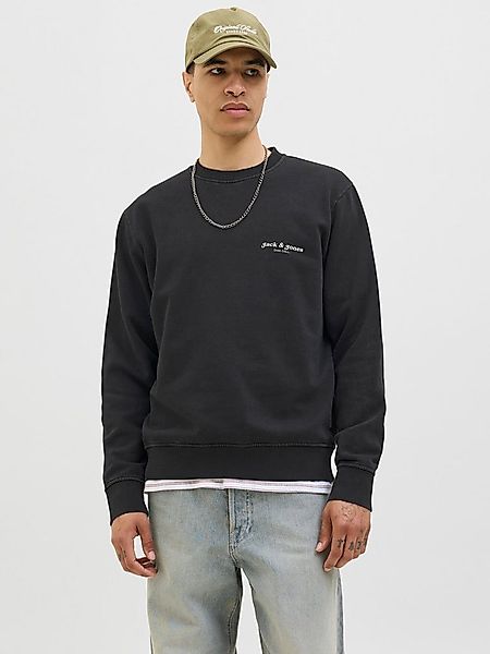 Jack & Jones Sweatshirt JJEDOVER PRINT SWEAT CREW NECK günstig online kaufen