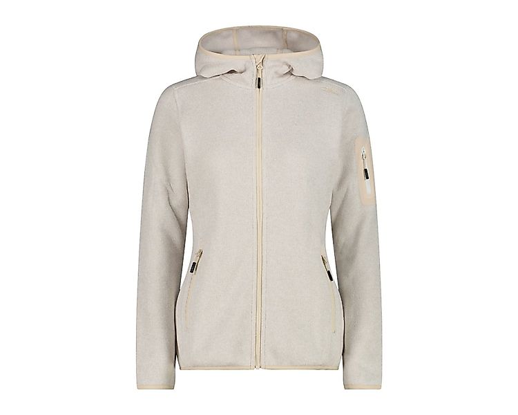 CMP Strickfleecejacke KNITTED MELANGE HOODY WOMAN HOODY JACKET Ünbergangsja günstig online kaufen