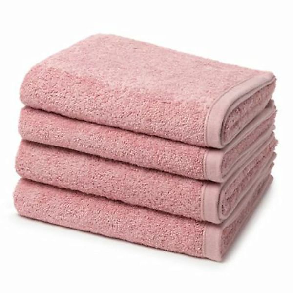 Ross 4 X Handtuch - im Set Vita Handtücher rosa günstig online kaufen