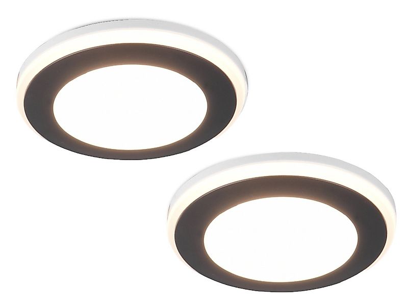 TRIO Leuchten LED Einbaustrahler, LED fest integriert, Warmweiß, Deckeneinb günstig online kaufen