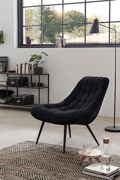 SalesFever Relaxsessel "Toulon - Komfortabler Loungesessel", mit XXL-Steppu günstig online kaufen