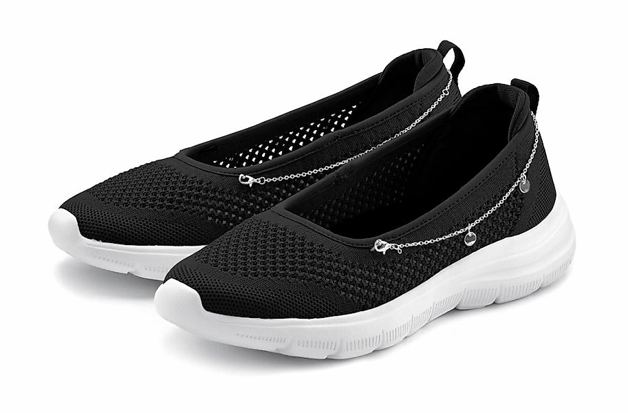 LASCANA Sneaker "Slip-On-Sneaker, Freizeitschuh, Slipper," Ballerina, Halbs günstig online kaufen