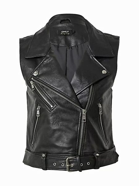 Only  Lederjacken ONLVERA FAUX LEATHER WAISTCOAT günstig online kaufen