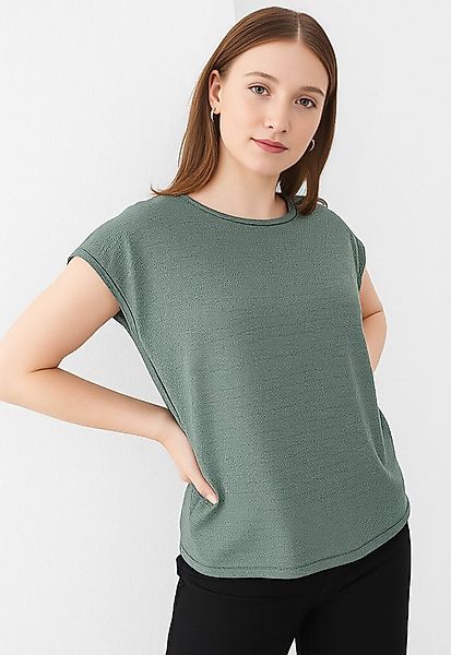 ONLY Kurzarmshirt ONLCLAUDIA S/S GLITTER STRIPE TOP JRS günstig online kaufen