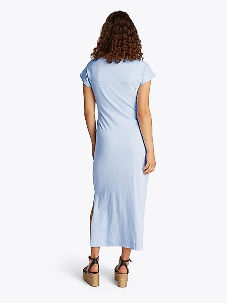 Tommy Hilfiger Midikleid KNOT BOAT-NK MIDI günstig online kaufen